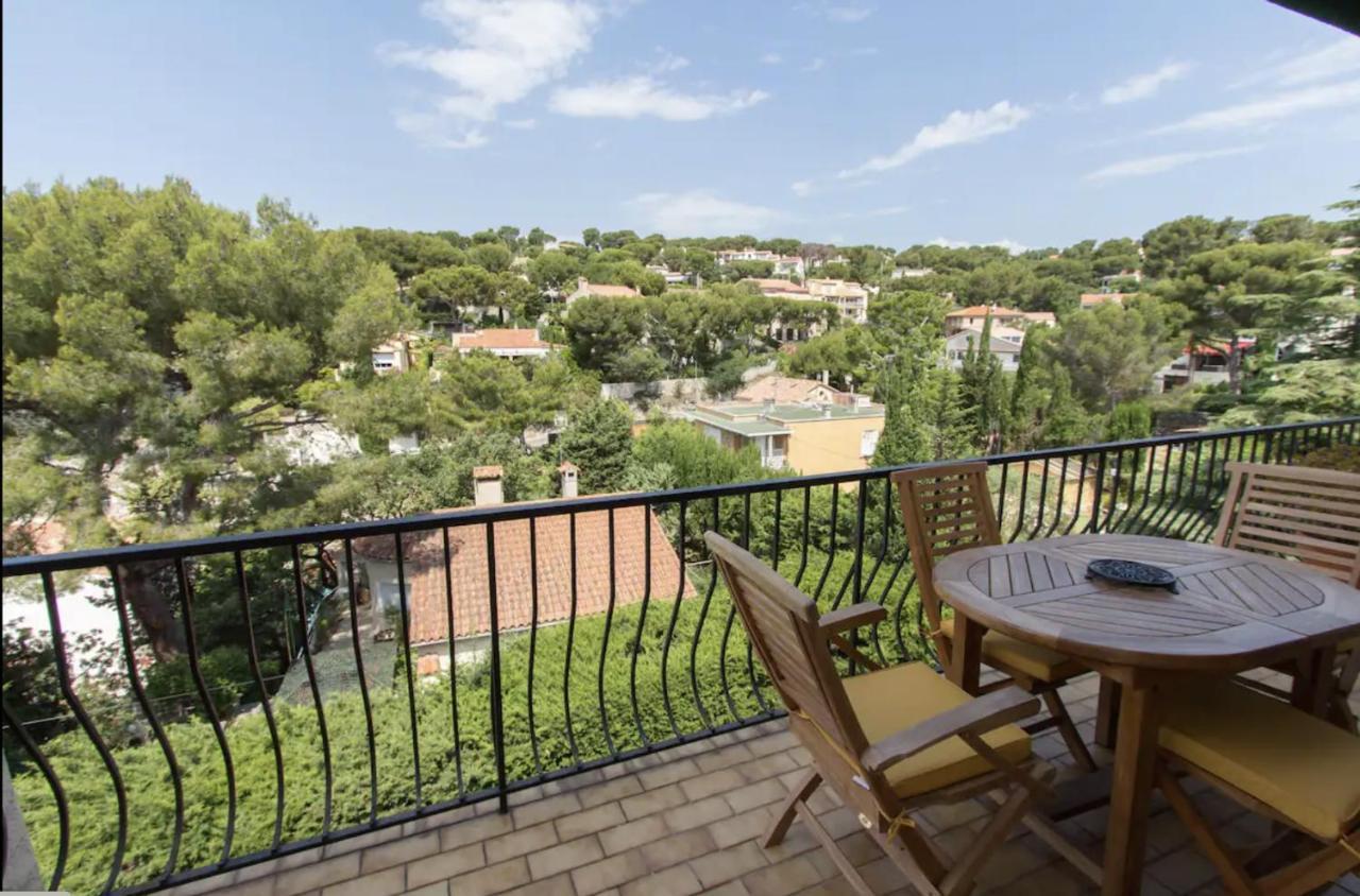 Azur - Vue Mer - Parking - Climatisation Cassis Dış mekan fotoğraf